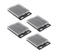 Sewroro Lot De 4 Réflecteurs Rétroréfléchissants Miroir pour Capteurs Photoélectriques, Accessoire De Sécurité Domestique, Panneau Réfléchissant Haute Visibilité, Remplacement Facile, Couleur Blanche