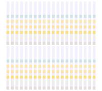 Sewroro Lot de 50 Strips de Test pour Piscine et Spa Kit de Test de Ph et Qualité de L'Eau Outil Précis pour Analyse Eau Douce et Salée Testeur Portable pour Aquarium et Bain à Remous