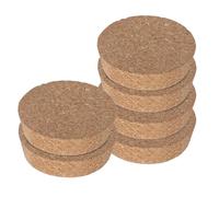 Sewroro Lot de 6 Bouchons en Liège pour Vases à Fleurs en Verre 80X20X73 MM Couvercles Hermétiques pour Pots Hydroponiques Accessoires pour Petits Vases Transparents Usage Maison et