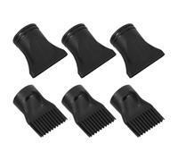 Sewroro Lot de 6 Embouts Diffuseurs et Concentrateurs Universels pour Sèche-Cheveux Embout Lisseur et Peigne pour Coiffage Rapide Usage Domestique et Professionnel Accessoire