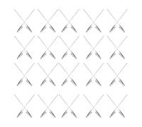 Sewroro Lot de 60 Pinces Crocodiles en Fil Métallique 95 MM pour Bureau et Loisirs Créatifs Petites Pinces à Photos et Affiches Accessoires Polyvalents pour Maquettes et Projets de