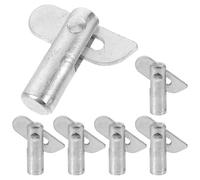 Sewroro Lot de 8 Broches pour Échafaudages Galvanisées 12×45 MM Goupilles de Verrouillage Remplaçables Axes Fixes Robustes pour Accessoires d'Extérieur Fixation Sécurisée et Montage