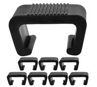 Sewroro Lot de 8 Pinces pour Meubles en Rotin Fixations pour Canapés d'Extérieur en Osier Clips pour Chaises Fentes 43 CM et 525 CM Accessoires pour Salon de Jardin Maintien Stable