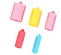 Sewroro Lot de Bigoudis à Cheveux en Éponge 12 Pièces Taille Moyenne sans Chaleur pour Femmes Filles Coiffure Boucles Naturelles Sommeil Couleurs Assorties Couleur Aléatoire