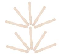 Sewroro Manche en Bois Naturel pour Éventail Circulaire 200X25X2 MM Lot de 60 Pièces Accessoires DIY pour Éventails Chinois Anciens Bâtonnets Légers et Résistants pour Mariage et Fête