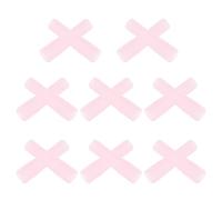 Sewroro Manchons en Silicone Rose pour Outils à Ongles - 8 Paires de Protections pour Ciseaux à Cuticules et Coupe-peaux Mortes - Étuis Résistants la Corrosion, Adaptés Manucure