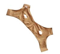 Sewroro Masque Visage en V Réutilisable Sangle Ajustable Bande Amincissante pour Double Menton Tissu Léger Taille L Couleur Chair Maintien du Menton pour Raffermissement et