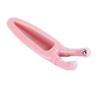 Sewroro Masseur de Nez Y en Plastique Petit Format, Gratte-Nez Portable pour Visage et Peau, Outil de Massage Facial Relaxant pour Femmes, Kit Massage de Voyage, Planche à Gratter Doux et