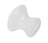 Sewroro Masseur de Pierre Réduit les Douleurs et Traite les Points de Déclenchement Forme Champignon en Verre Blanc Visage Soin Visage et Détente