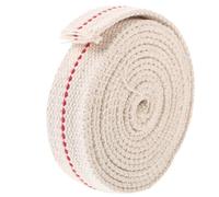 Sewroro Mèche à Pétrole en Coton Tricoté 13 CM de Large Longueur 2 M Mèche pour Lampe à Huile Mèches en Fil de Coton pour Lampes à Kérosène Accessoire DIY pour Bougies