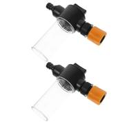 Sewroro Mélangeur de rinçage pour Moteur de Bateau (Lot de 2), vanne de débit pour Solution Anti-sel, Portable, pour Moteurs Hors-Bord et inboard, Connexion Tuyau d'arrosage