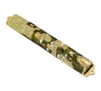 Sewroro Mezouza en Métal avec Parchemin Béni pour Porte, Ornement de Hanoukka Décoratif, Décoration Religieuse pour Maison et Porte D’entrée, Rouleau de Bénédiction Traditionnel