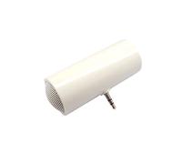 Sewroro Mini Enceinte Stéréo Portable Jack pour Téléphone et Tablette Blanc pour avec Vos