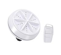 Sewroro Mini Laveuse Portable Usb Télécommande, Lave-linge De Voyage Compacte En Abs, Nettoyage Rapide 30 Min Pour Sous-vêtements, Déplacements Professionnels Et Camping