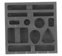 Sewroro Moule De Coulée En Graphite 10 Trous Pour Fusion or Alliages Métalliques, Moule à Fondre L'or Solide, Outil De Fonte Réutilisable, Usage Laboratoire Éducatif Et Professionnel