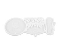 Sewroro Moule en Silicone pour Pendentif Décoratif Forme de Chapeau de Docteur Blanc, Multi-usage et Pratique pour Décoration Suspendue et Bricolage DIY