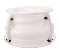 Sewroro Moule et Résistant Utilisation Répétée en Plastique Beige, Facile à Utiliser pour Colonne Romaine pour Décoration de Balcon ou Fabrication de Chapiteaux Élégants