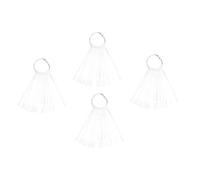 Sewroro Nuanciers de Manucure 150 Pcs en Éventail Transparent, Planches D’entraînement Nail Art, Outils de Contraste de Couleur pour Salon et Usage Professionnel
