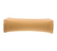 Sewroro Oreiller de Sauna en Rotin Synthétique Respirant Coussin Cervical Moyen 29X16X8 CM Oreiller de Bain Ergonomique pour Hammam et Spa Soutien Lombaire pour Détente et Confort