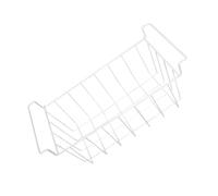Sewroro Organisateur de Congélateur Métallique Robuste Paniers Suspendus Universels Rangement Empilable pour Freezer et Réfrigérateur Paniers Fil Métallique pour Stockage Alimentaire