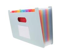 Sewroro Organisateur de Documents Accordéon Range Documents Pratique et Élégant pour Factures Réceptions et Dossiers pour Bureau Voyage et Design Compact et