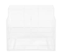 Sewroro Organisateur Nail Art Tiroir Transparent Boîte de Rangement pour Outils de Manucure Bureau Salon Manucure Accessoires Ongles