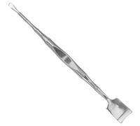 Sewroro Outil pour Points Noirs en Acier Inoxydable à Double Embout Extracteur de Boutons et Bêche Nettoyante Visage Grand Format pour Nettoyage Facial et Soins Peau