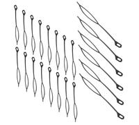 Sewroro Outils de Tressage pour Dreadlocks 30 Pièces, Crochets à Cheveux en Plastique Réutilisables, Aiguille à Tresser pour Postiche, Accessoire Portable pour Coiffure et Salon, Adapté