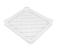 Sewroro Panier de Fruits de Mer Plastique Léger Certifié pour Congélation Rapide 370x350x60 Mm Panier de Séchage Creux Alimentaire pour Chambre Froide Usage Professionnel et Domestique
