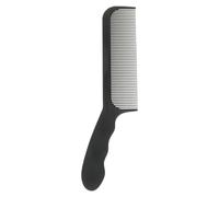 Sewroro Peigne Plat Professionnel Noir 724 pour Hommes Peigne de Coupe Cheveux Ergonomique à Cheveux pour Coiffage Précis et Usage Salon