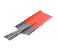 Sewroro Pelle de Jardin en Fer 5 Pouces Outil de Jardinage Pratique pour Pelleter Terre Charbon et Déchets Pelle D’Extérieur Robuste pour Usage Agricole et Espaces Verts