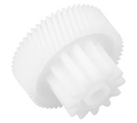Sewroro Pignon Fou pour Meuleuse 12/54 Dents en Plastique Blanc | Kit de Roue Dentée pour Hachoir à Viande, Machine à Saucisses, Pièce Supérieure, la Cuisine Maison