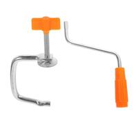 Sewroro Pince de Fixation pour Machine à Pâtes Manuelle, Lot de 2 Set de Pièces Poignée Roulante, Accessoire de Remplacement Compatible, Outil Stable pour Fabrication de Pâtes Fraîches