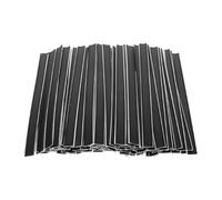 Sewroro Pince de Scellage Alimentaire 14 CM Noire Lot de 100 set de Clips Hermétiques pour Sachets de Thé Café et Collations Clips de Fermeture Réutilisables pour Conservation