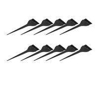 Sewroro Pinceaux Applicateurs en Plastique Set de 10 Outil Professionnel pour Application de Kératine et Couleur Aléatoire pour Teinture des Cheveux pour Salon ou Coiffure Diy