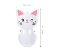 Sewroro Pinces Réutilisables de Chat 8 Pièces pour Fermeture Sachets de Snacks Clips Multifonctions en Plastique Robuste Cuisine et Bureau