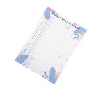 Sewroro Planificateur de Repas Hebdomadaire Non Daté avec Détachables Bloc Notes pour de Courses Organisation Facile des Menus et Recettes Agenda pour Préparation des Repas