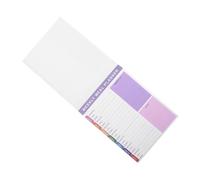 Sewroro Planificateur Hebdomadaire de Repas à Détacher Carnet de Notes pour Recettes et de Courses Organiseur et Semainier Non Daté Bloc Notes pour Étudiants et Travailleurs des Menus