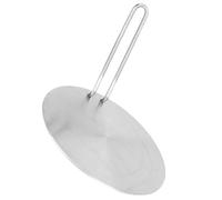 Sewroro Plaque à Induction en Acier Inoxydable Poignée Amovible Disque Diffuseur de Chaleur Cuisine Adaptateur Thermique Compatible Cuisinière à Induction Accessoire de Cuisson