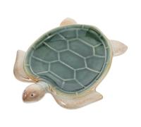 Sewroro Plateau de Rangement Tortue Multifonctionnel Grand Format, Assiette Décorative en Matériau Robuste pour Bureau et Maison, Bol à Clés et Porte-Bijoux Original, Accessoire Décoratif