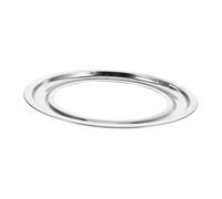 Sewroro Plateau Égouttoir Rond Acier Inoxydable pour Cuisinière à Gaz Bac de Récupération des Déversements Cuisine Propre et Rangée