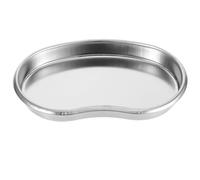 Sewroro Plateau en Acier Inoxydable Incurvé Forme Rein Petit Format Plateau Médical Robuste pour Rangement Matériel de Tatouage Bac d'Égouttage Hygiène Professionnel Usage Tatoueurs