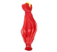 Sewroro Poche de Fruits en Nylon Rouge Cordon de Serrage Facile à Ouvrir, Filet Léger Cuisine et Magasin, Lot de 100 Paquet Réutilisables pour Rangement