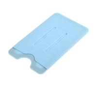 Sewroro Pochette Adhésive pour Téléphone Support Cartes Multi-usages Rangement Pratique pour Cartes Identité Installation Facile Au du Mobile Couleur Bleue