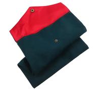 Sewroro Pochette de Rangement Bouddhiste en Velours Vert Foncé Paquet Protecteur pour Textes Sacrés et Livres Saints Petit Paquet Décoratif de Style Chinois pour Transport et