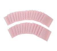Sewroro Pochettes à Bulles en Plastique Renforcé 10X10 CM 50 Pièces Rose Pâle Antichoc Motif Cœur Emballage d'Expédition Sécurisé et Protection Colis Enveloppes à Bulles pour