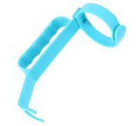 Sewroro Poignée de Bouteille de Boisson en Plastique Bleu Stable et Ergonomique Taille Réglable pour Bouteilles de Grosse Capacité pour Transport et Usage Quotidien des Boissons en