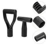 Sewroro Poignée de Pelle de Jardin T en Plastique et Acier Lot de 2 Manches de Bêche de Remplacement Légers et Solide Adaptés au Jardinage et Creusement Poignée Ergonomique Fatigue