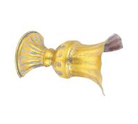 Sewroro Pot de Fleurs Mural Demi-Vase Vintage en Métal Jardinière Suspendue Rustique pour Plantes Succulentes Décoration Intérieure Campagnarde Compacte Jardinière Murale pour Plantes