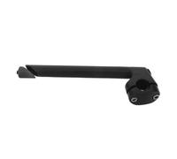 Sewroro Potence de Vélo Traditionnelle Col de Cygne, Tige de Plume, Aluminium et Fer, Noire, Forme Col de Cygne, Quill Stem, pour Fourche et Guidon, Confort Ergonomique, Vélo Urbain